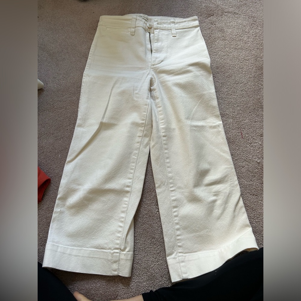Madewell Slim Emmett Wide Leg Crop 23p